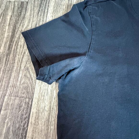 Adidas Skateboarding Graphic Tee Black Medium Trefoil Mountain Retro Logo - Picture 7 of 7